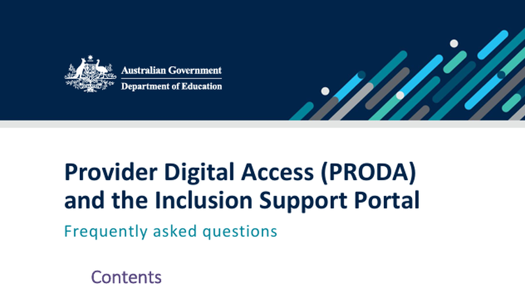 Proda and the IS Portal